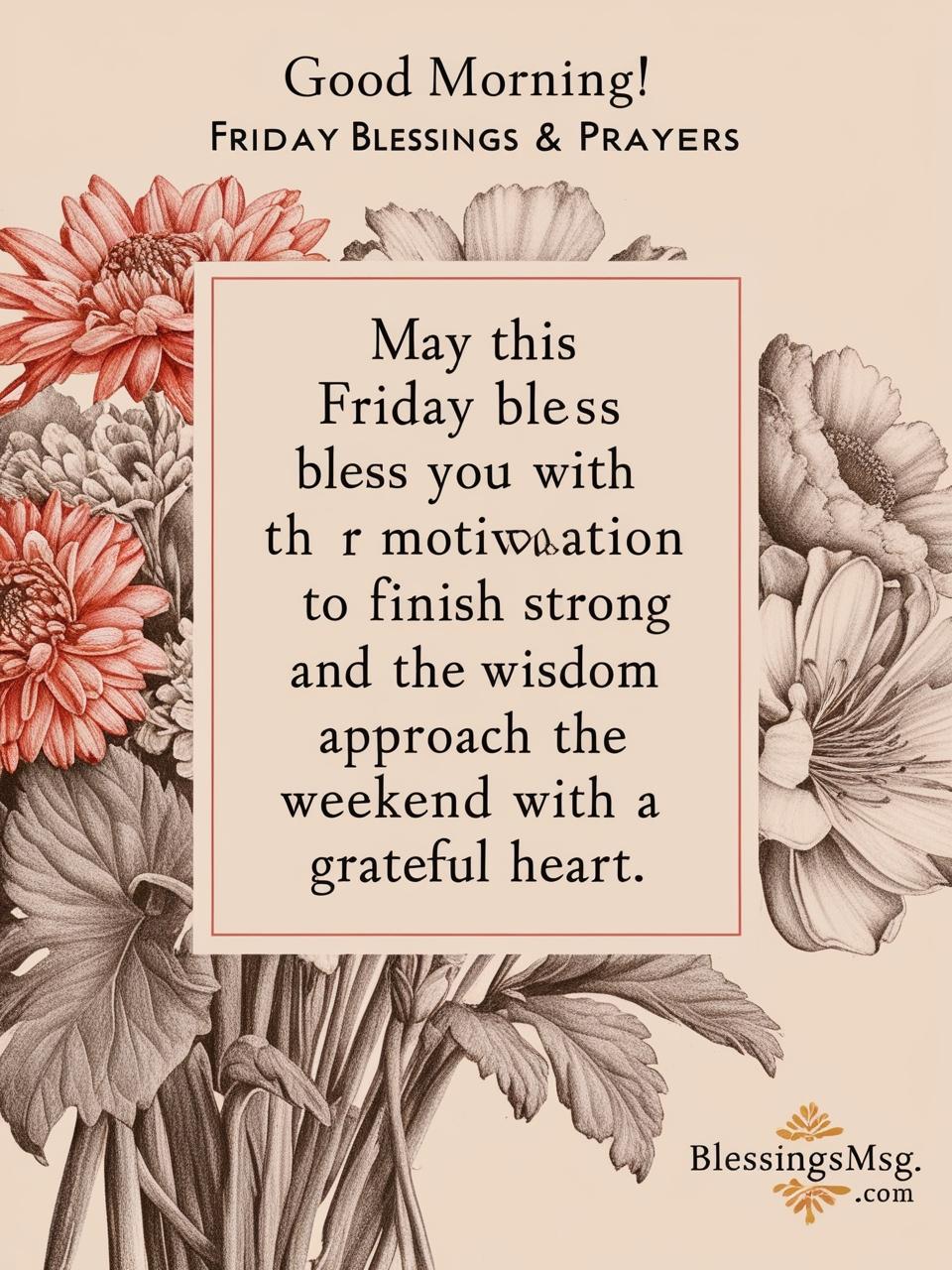 Encouraging Friday Blessings