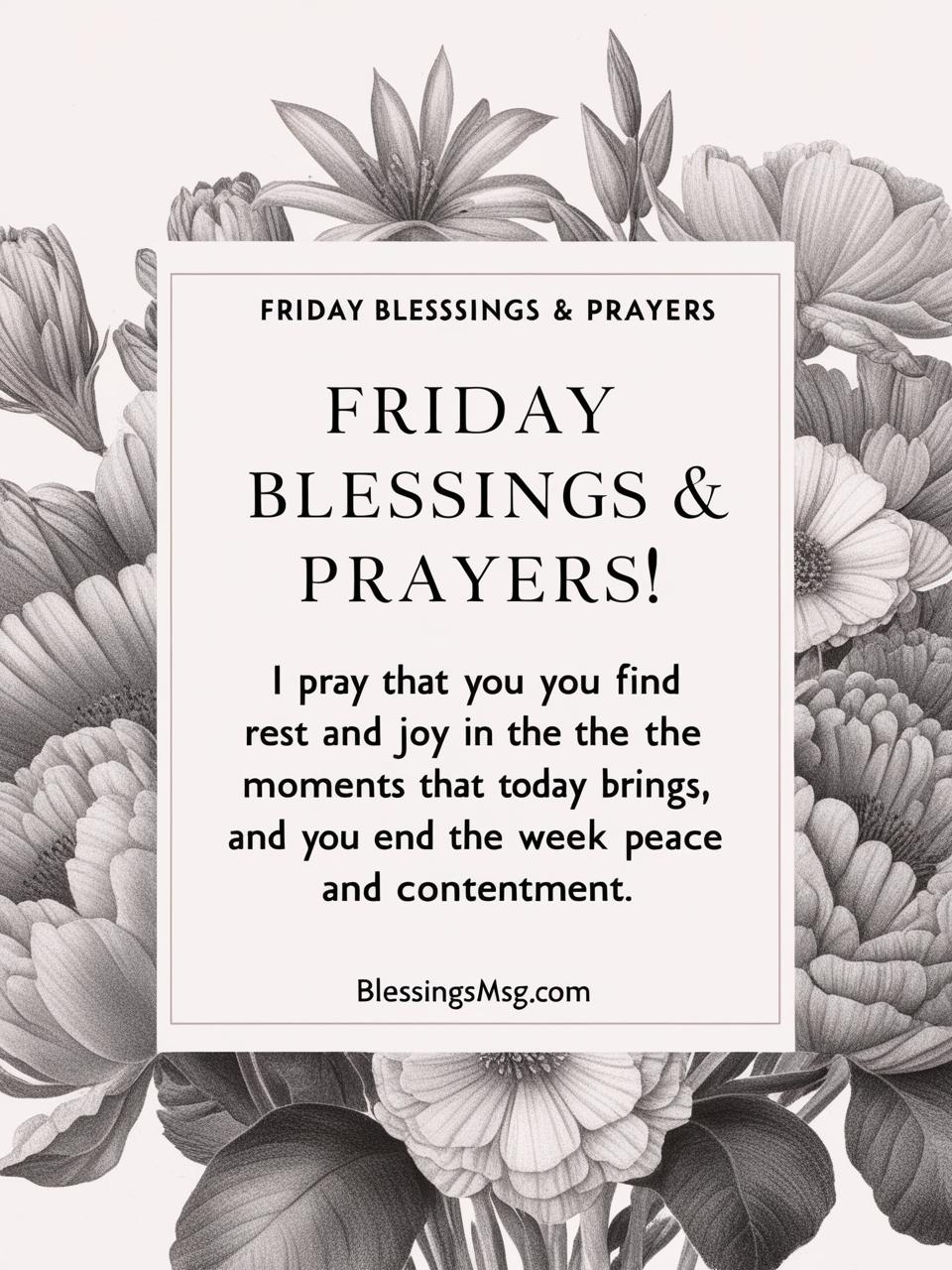 Friday Blessings Images