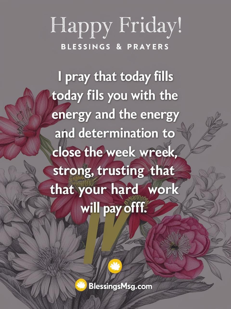 Friday Blessings and Prayers