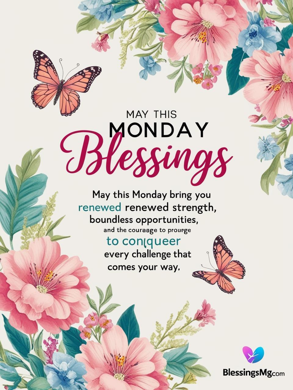 Good Afternoon Monday Blessings