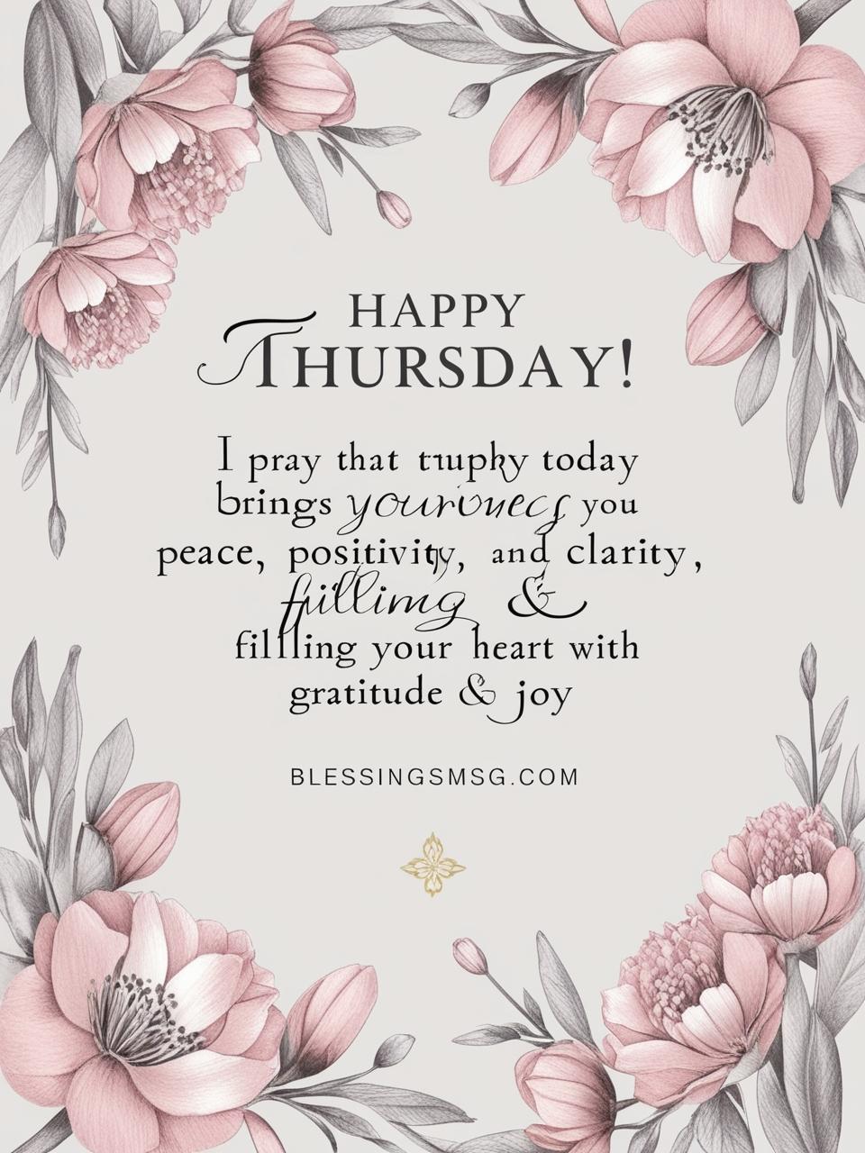 Good Morning Thursday Blessings