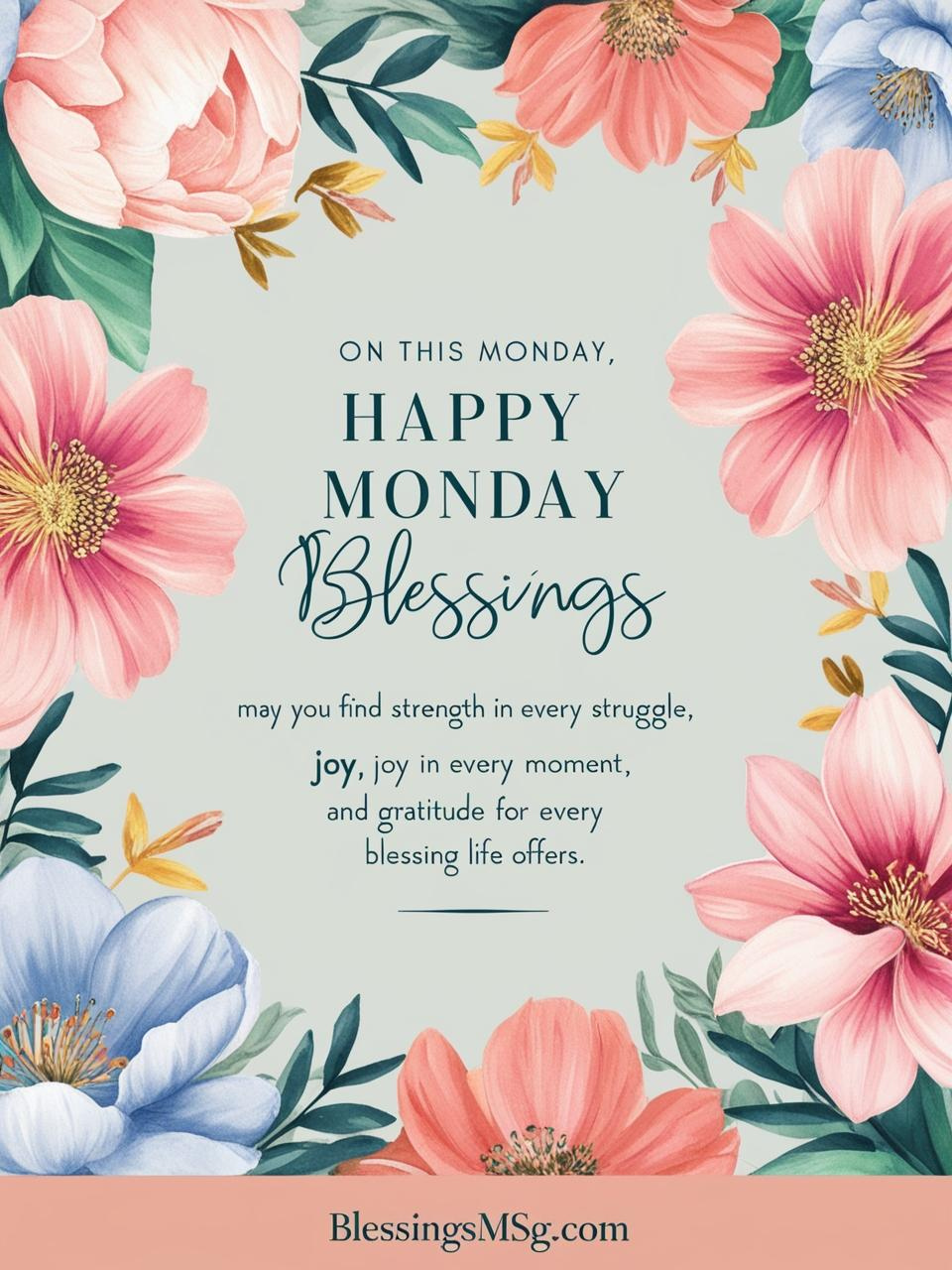 Happy Monday Blessings