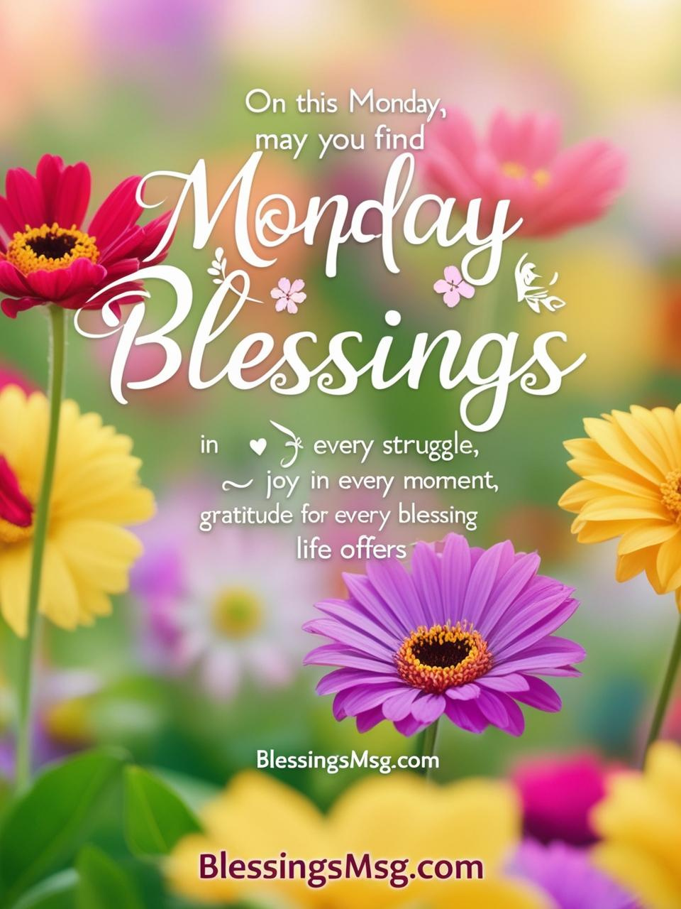 Monday Blessings