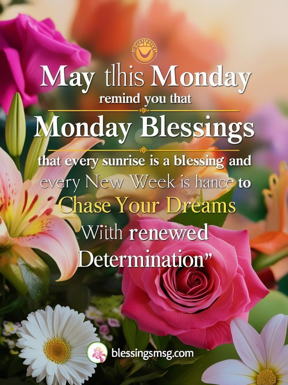 Monday Blessings images