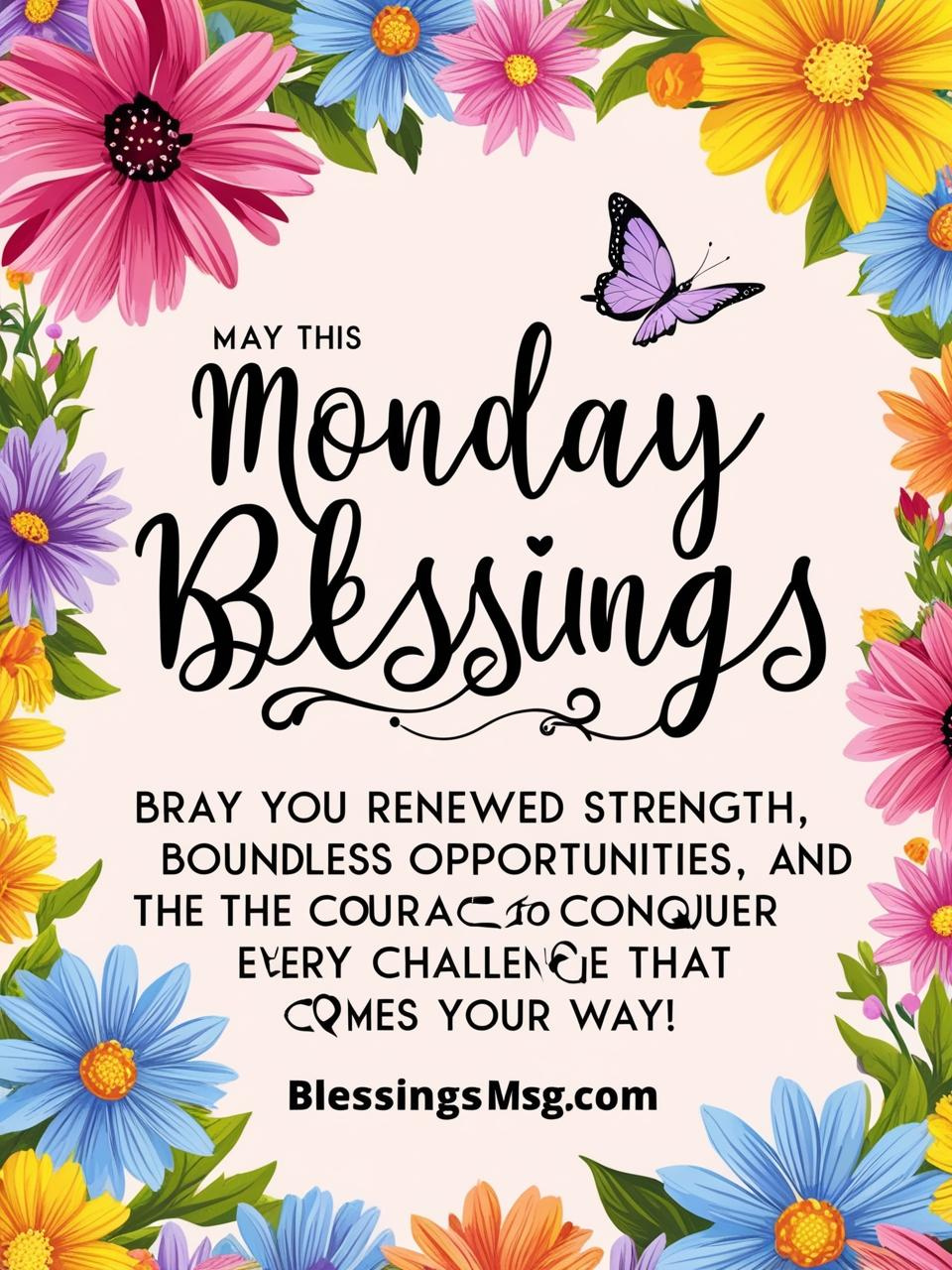 Monday Greetings and Blessings