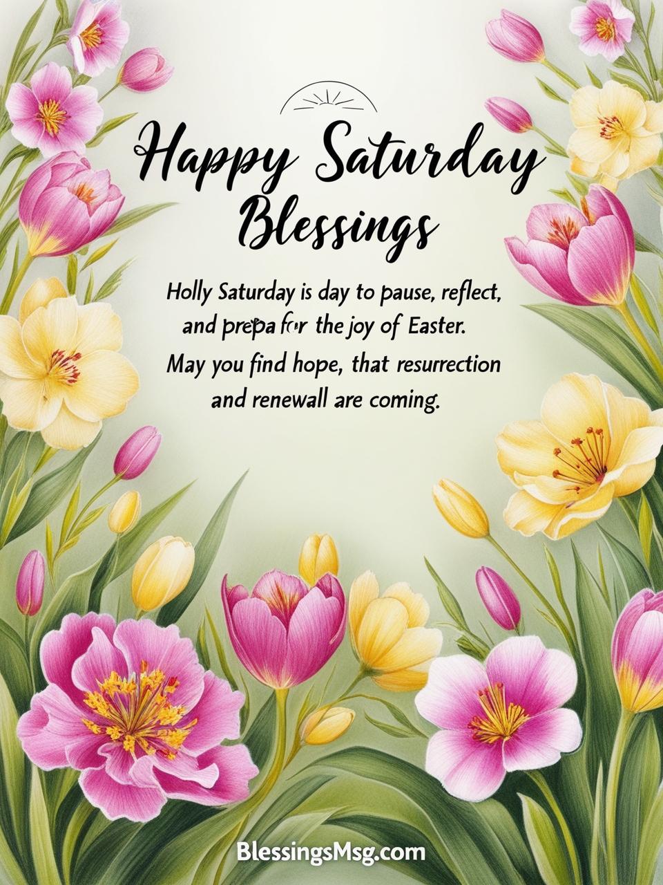 Saturday Blessings And Prayers