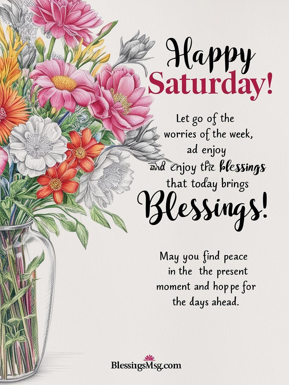 Saturday Blessings Quotes