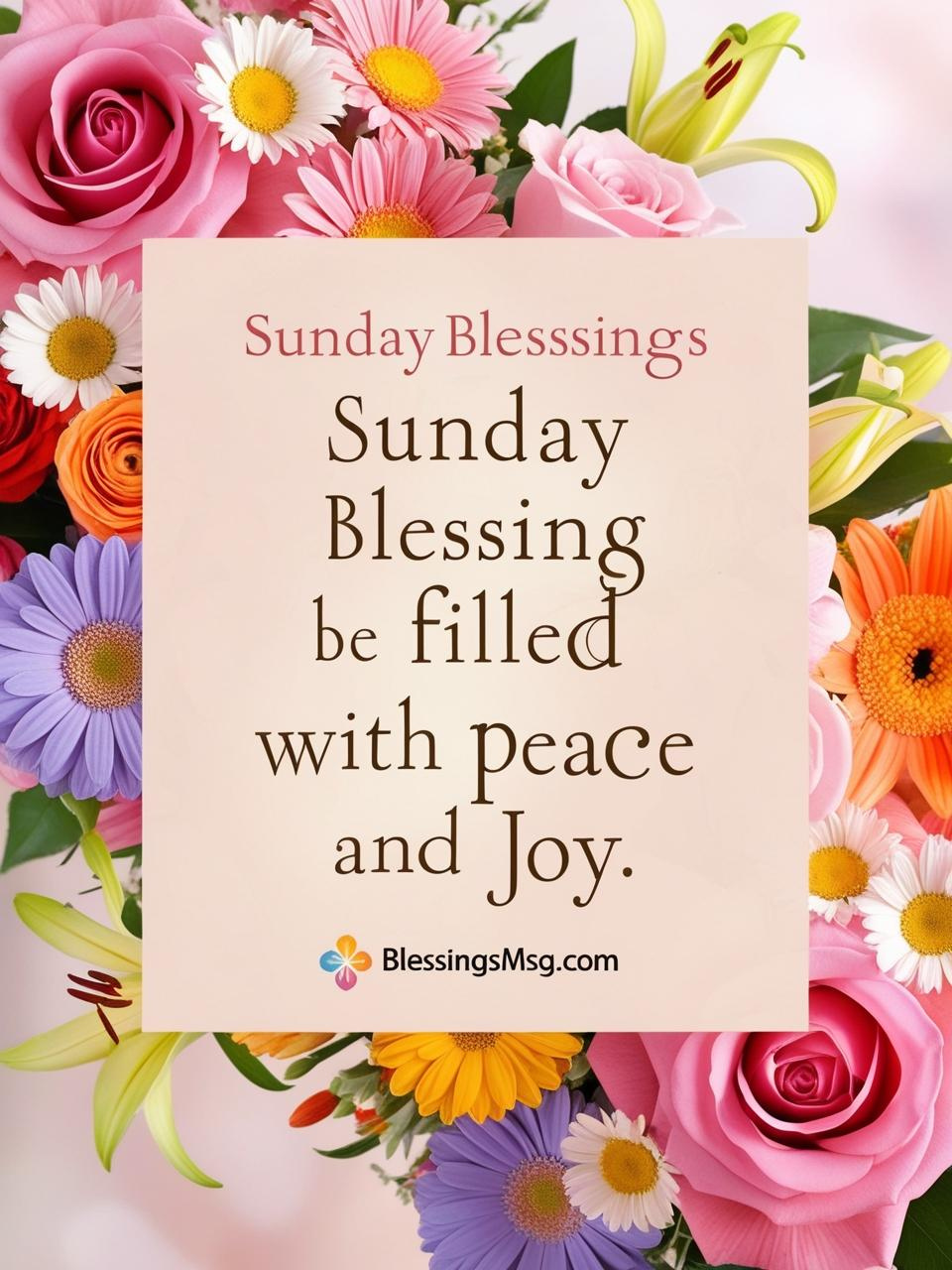 Sunday Blessings Images