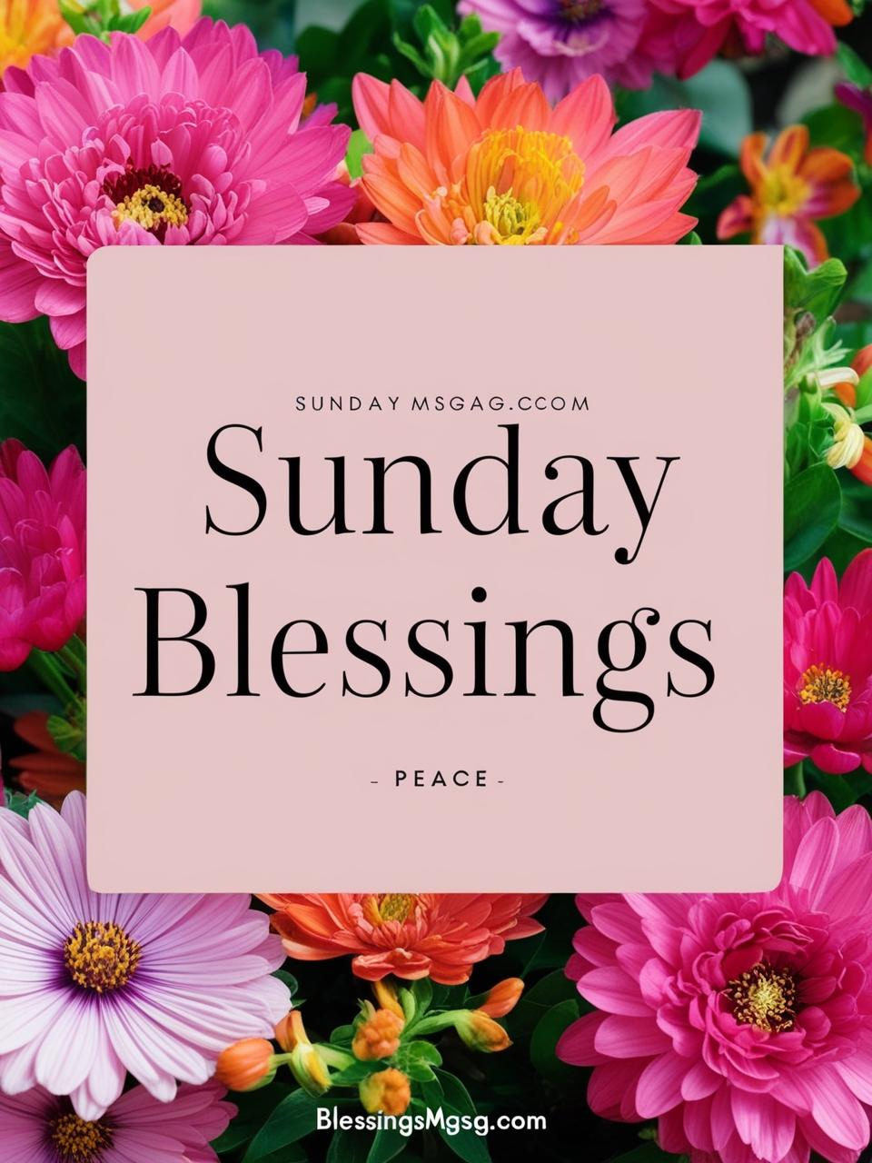 Sunday Blessings Quotes