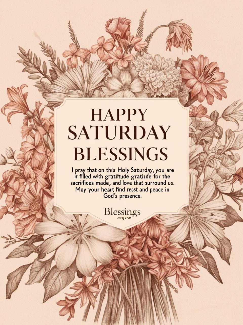 Thankful Saturday Blessings