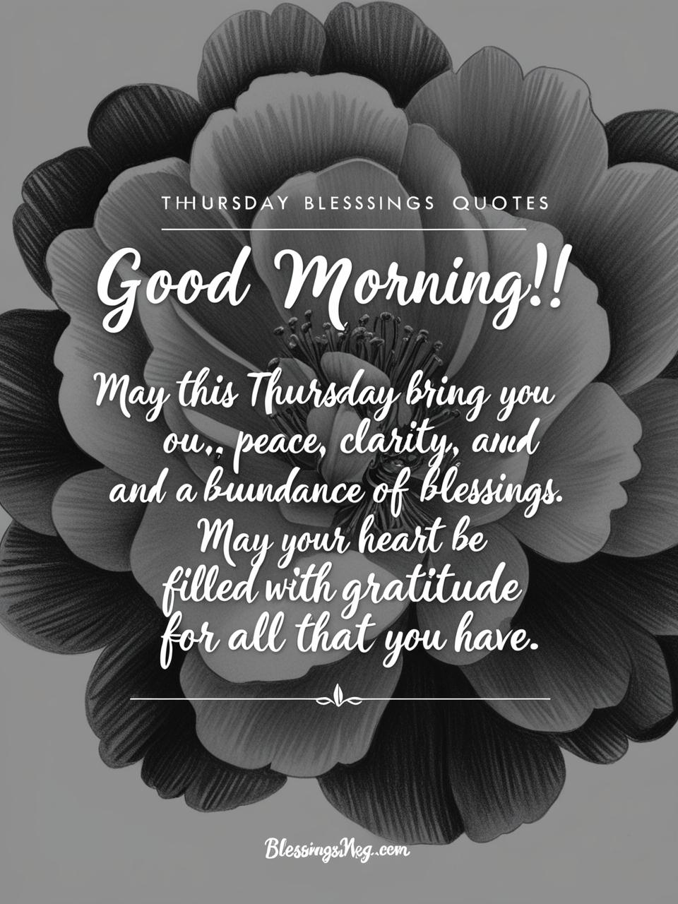 Thursday Blessings Images