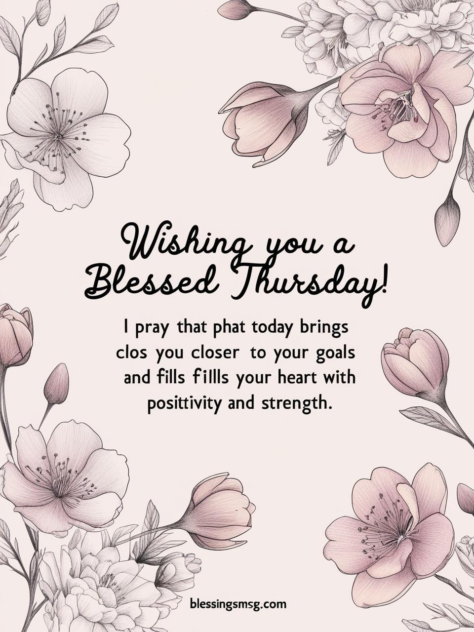 Thursday Blessings Quotes and Prayer