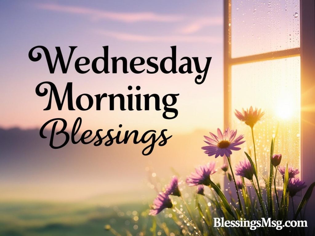 120 Wednesday Morning Blessings to Brighten Your Day