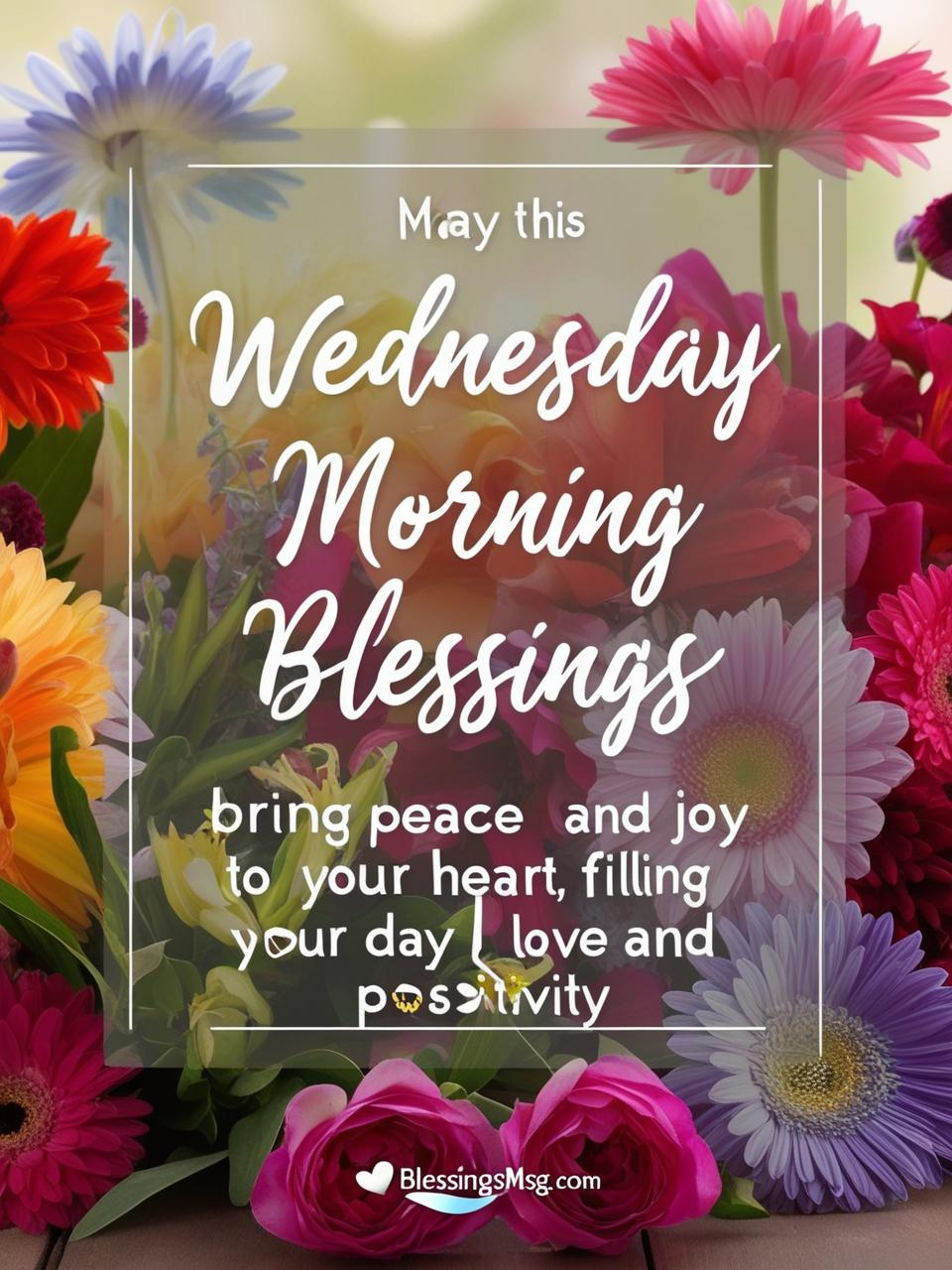 Wednesday Blessings Images Free