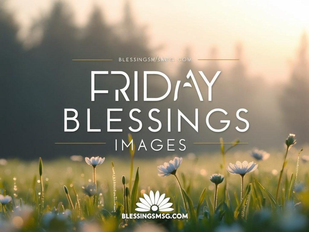 70+ Friday Blessings Images to Start Your Weekend Right