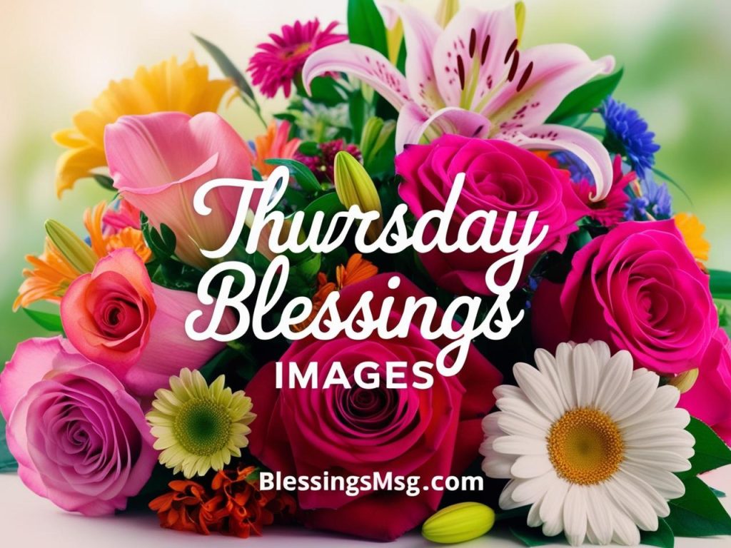 80+ Positive Thursday Blessings Images and GIFs Free