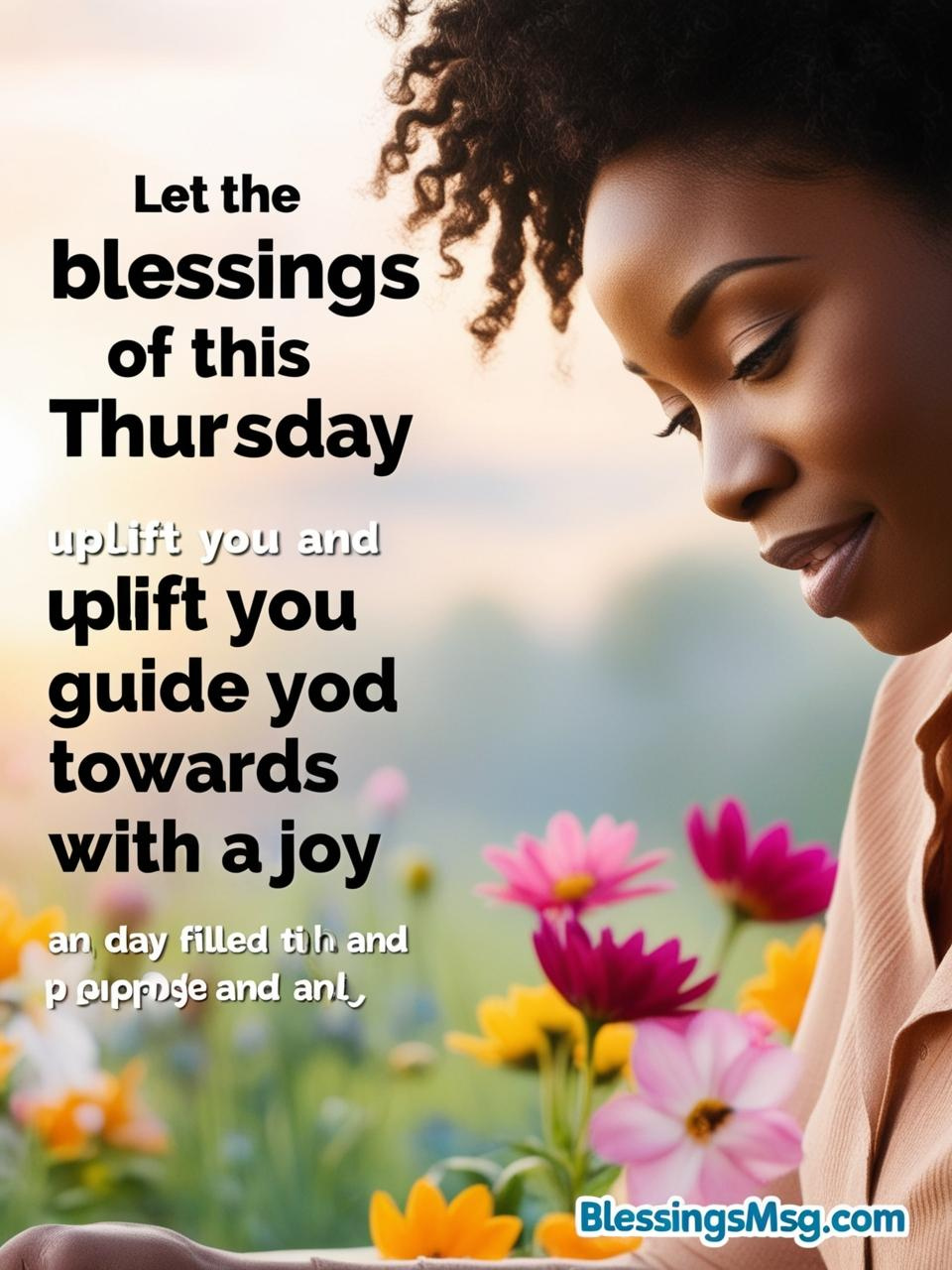 African American Thursday Blessings And Prayers