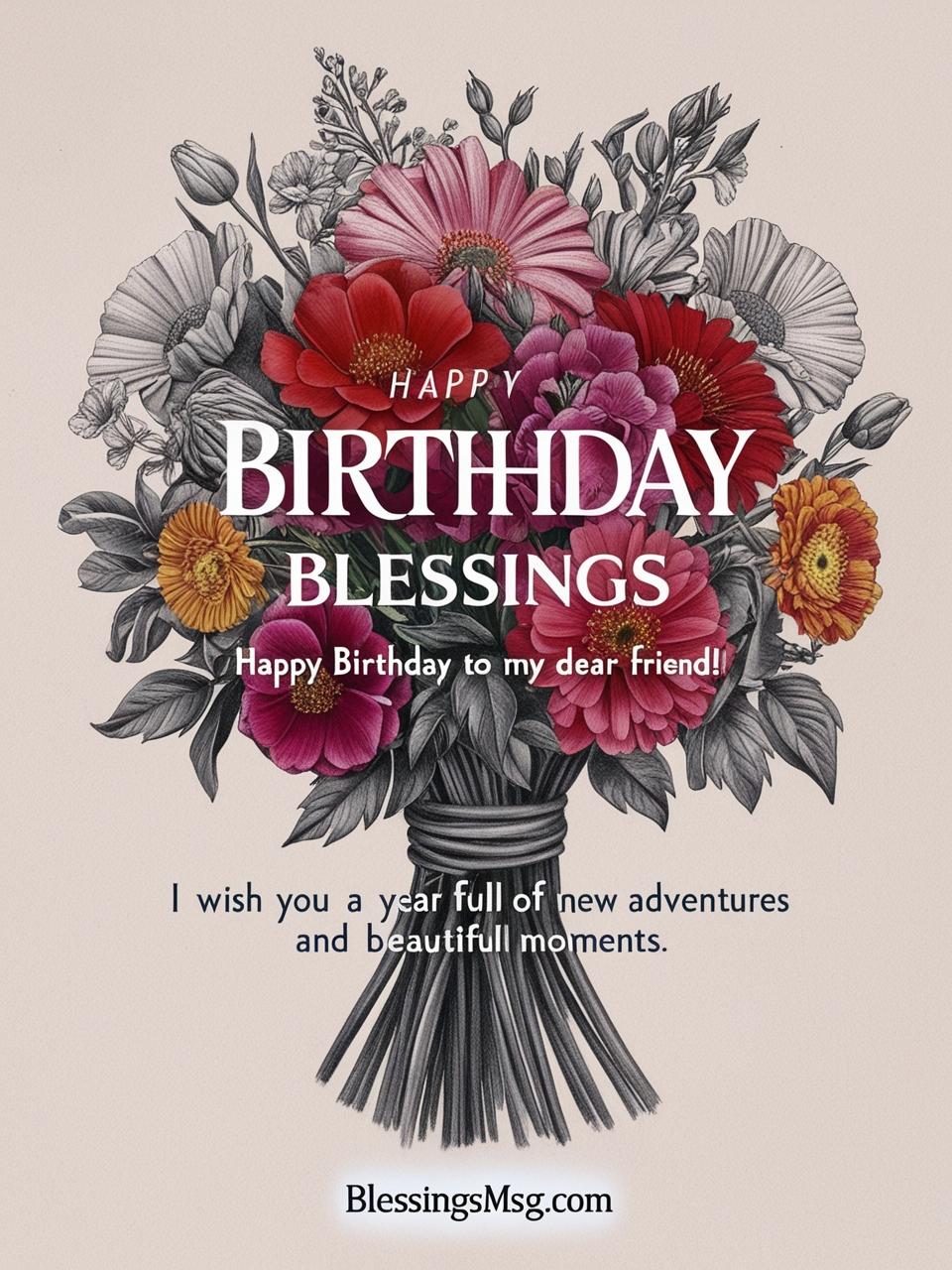 Birthday Blessings For A Friend