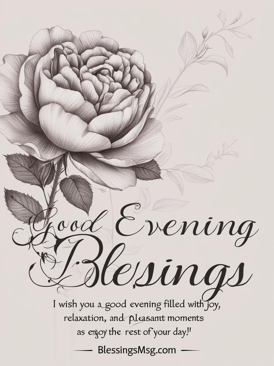 Good Evening Blessings