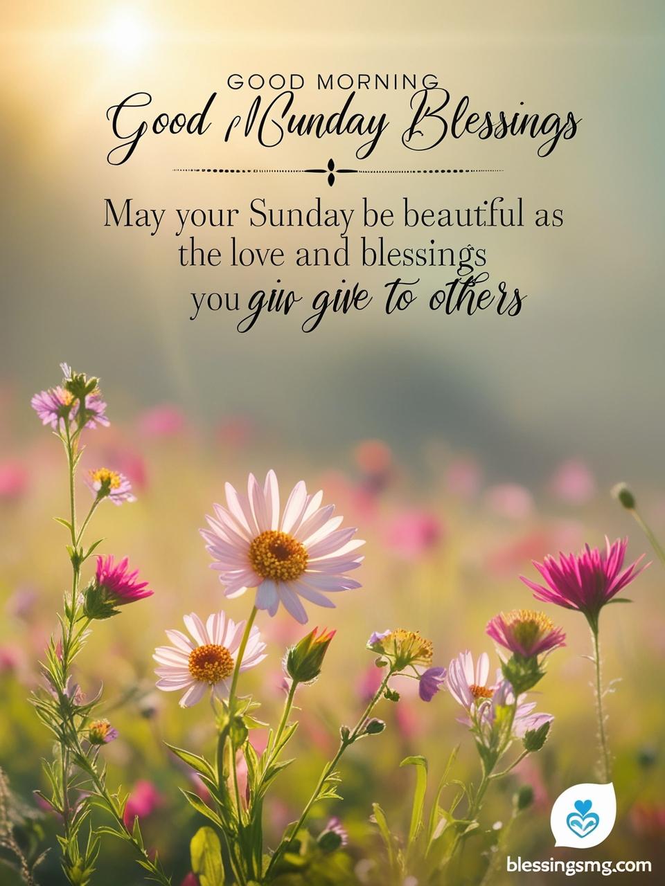 Good Morning Sunday Blessings Images HD