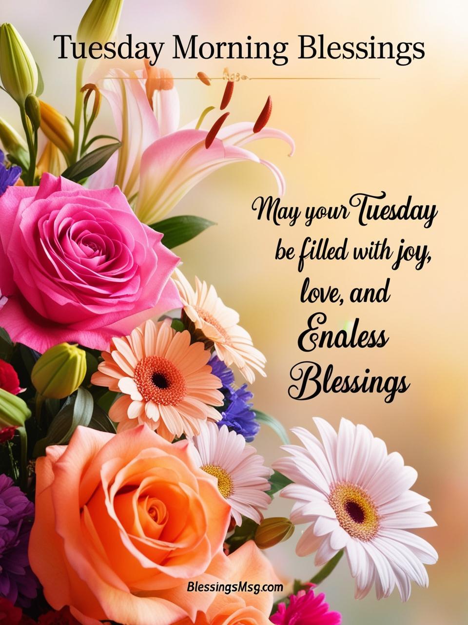 Happy Tuesday Blessings Images