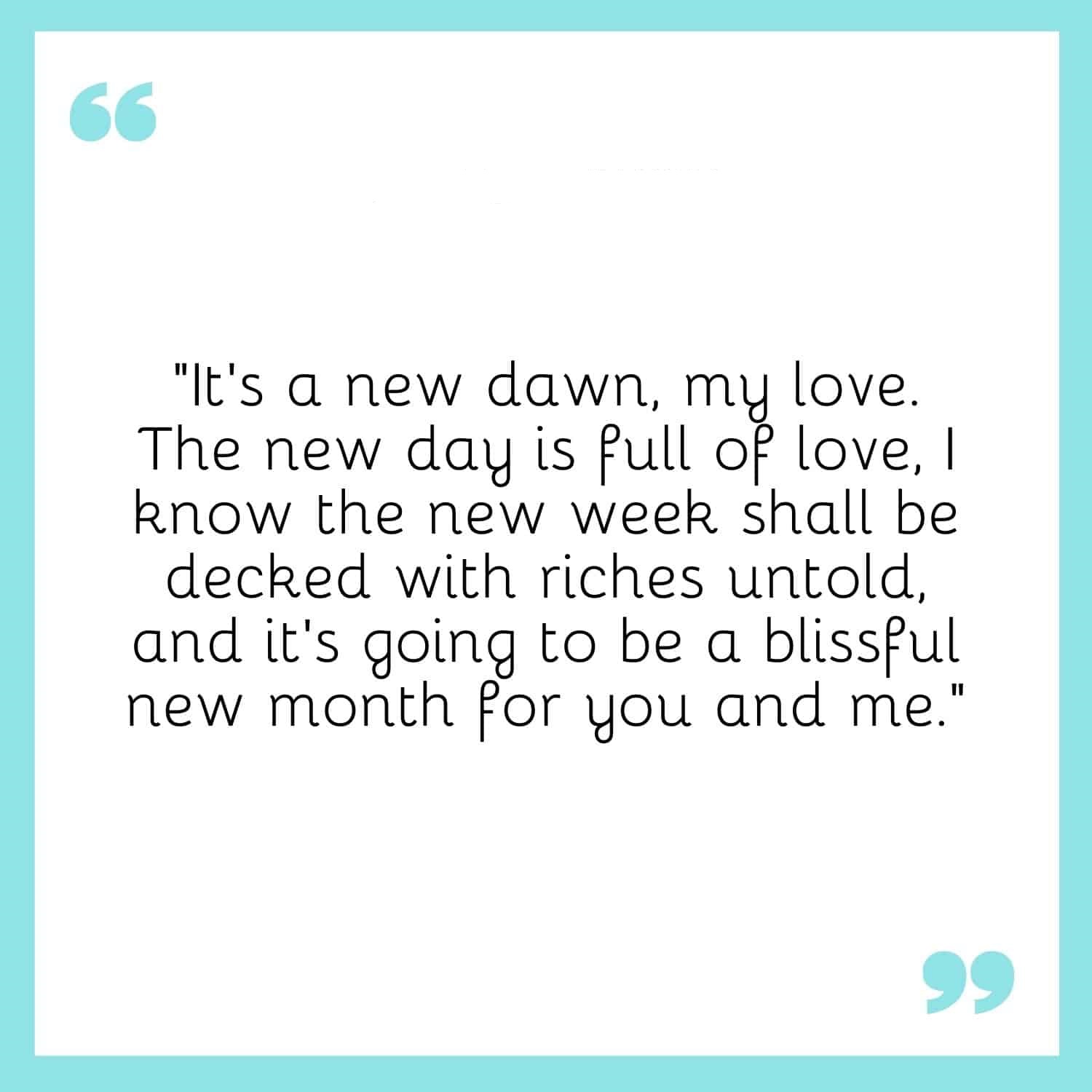 Lovely New Month Prayer Messages For Boyfriend