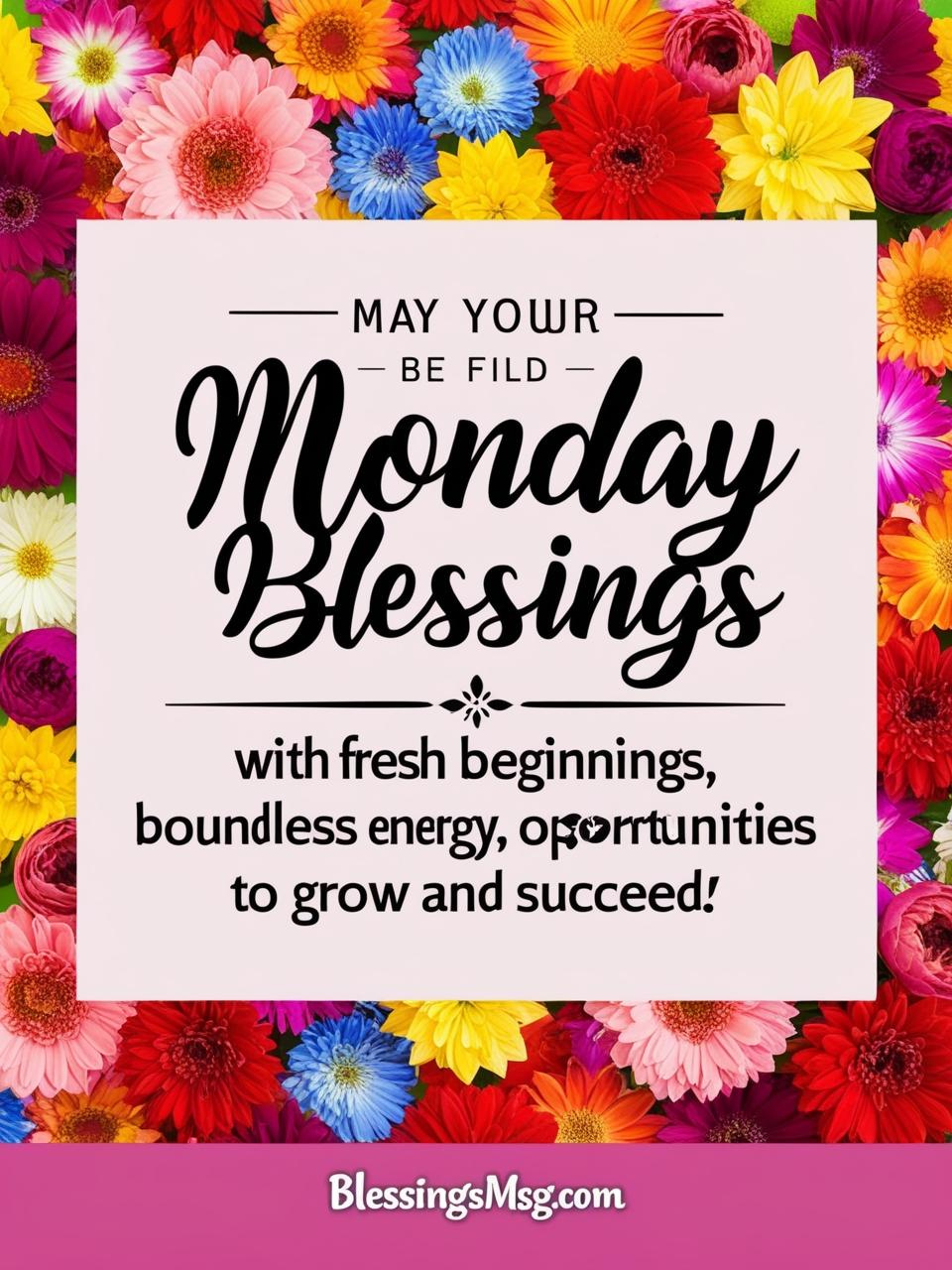 Monday Blessings Images And Quotes