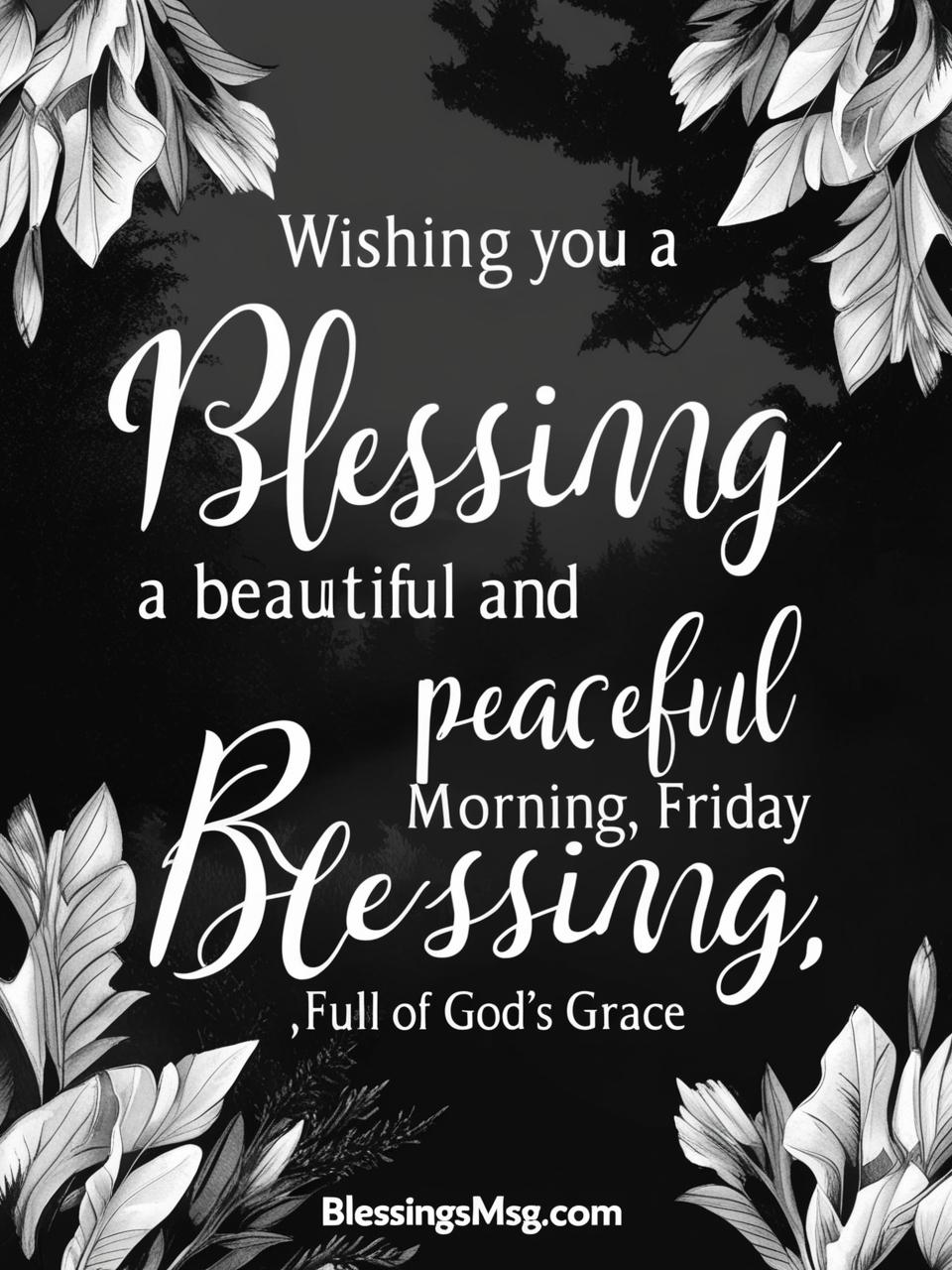 Positive Friday Morning Blessings