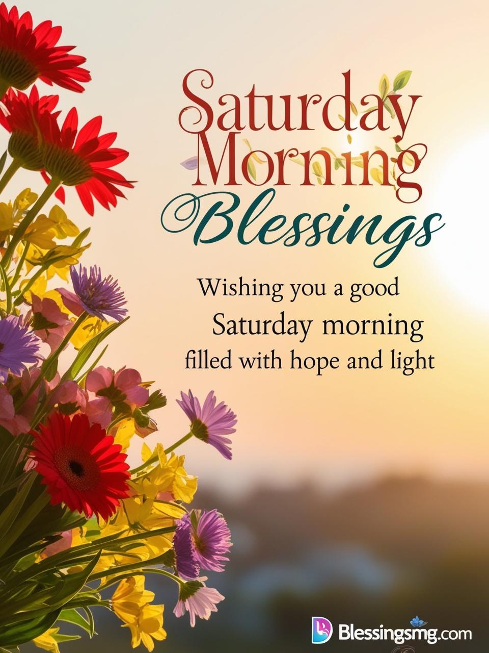 Saturday Morning Blessings Images