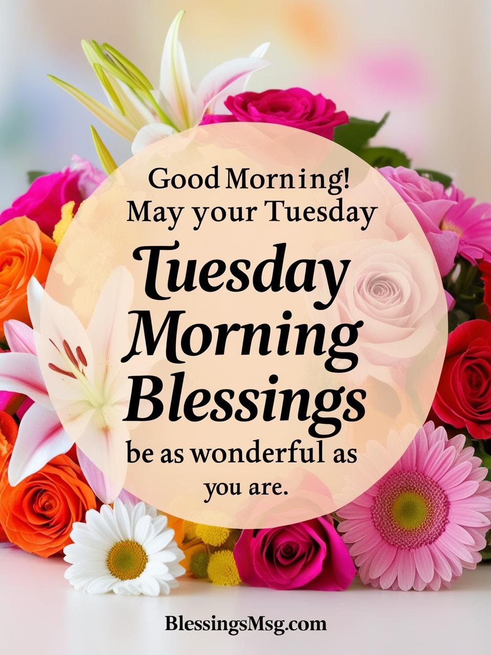 Thankful Tuesday Blessings Images