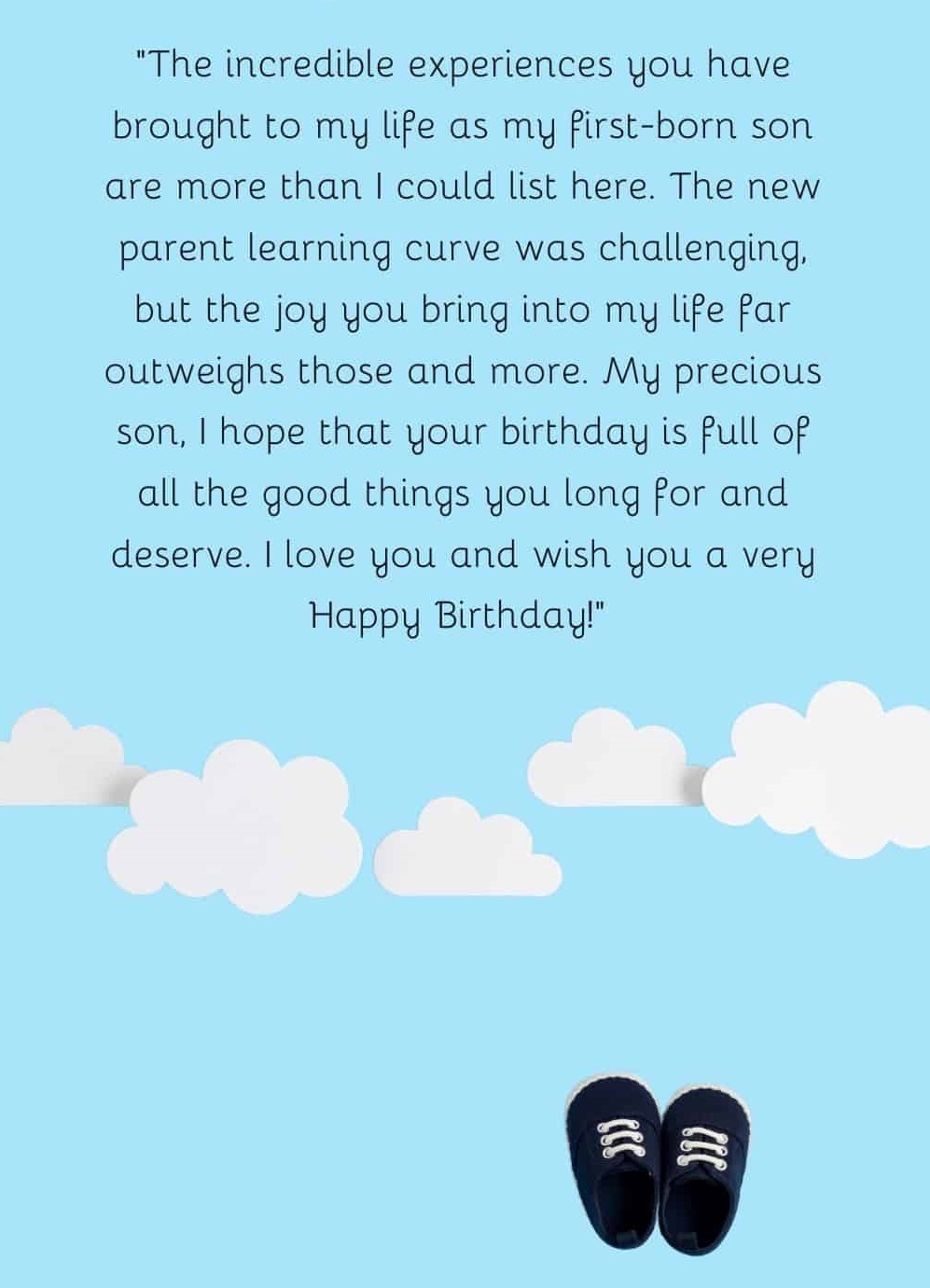 Original Birthday Message Quotes For Your Son