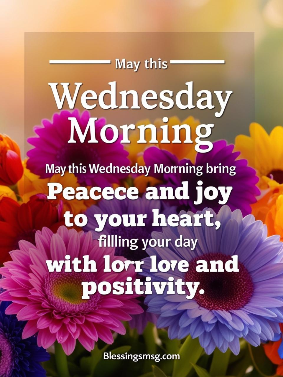 Wednesday Morning Blessings And Prayers